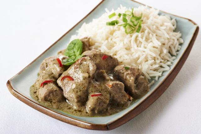 Eend met Thaise curry